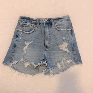 Abercrombie High Rise Mom Shorts